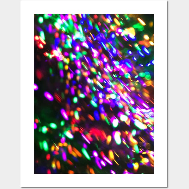 Color Lights In Motion no. 1 Wall Art by Neil Feigeles
